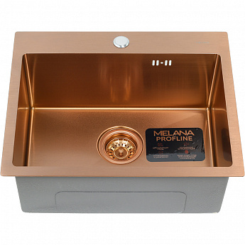 картинка Мойка для кухни Melana D5343HC PROFLINE бронза  картинка Мойка для кухни Melana D5343HC PROFLINE бронза