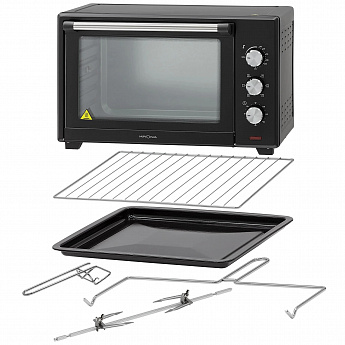 картинка Мини-печь Krona OFEN 45 BL черный 