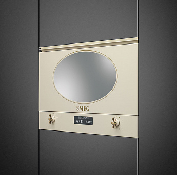 картинка Микроволновая печь Smeg MP822PO  картинка Микроволновая печь Smeg MP822PO