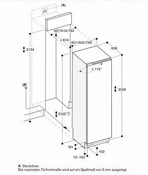 картинка Морозильная камера Gaggenau RF461306  картинка Морозильная камера Gaggenau RF461306
