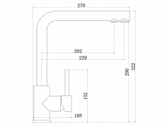 картинка Смеситель LONGRAN SPRINT LOGIC LM2196 SS  картинка Смеситель LONGRAN SPRINT LOGIC LM2196 SS