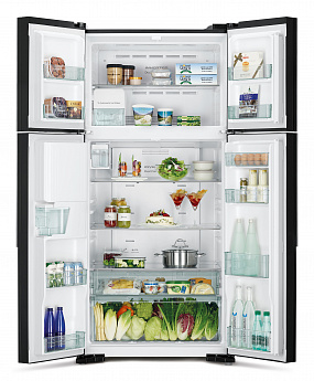 картинка Отдельностоящий холодильник Hitachi R-W660PUC7X GBW коричневый 