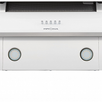 картинка Кухонная вытяжка Krona IRIDA 600 WHITE PUSH BUTTON 