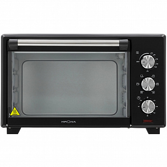 картинка Мини-печь Krona OFEN 28 BL черная 