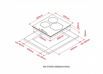 картинка Индукционная варочная панель Monsher MHI 4506 