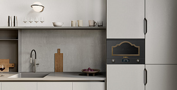 картинка Микроволновая печь Smeg MP722AO антрацит 