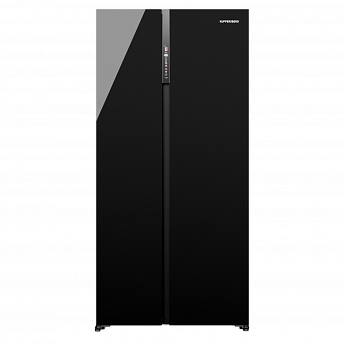 картинка Полувстраиваемый холодильник Kuppersberg RFSN 1990 BG черный 