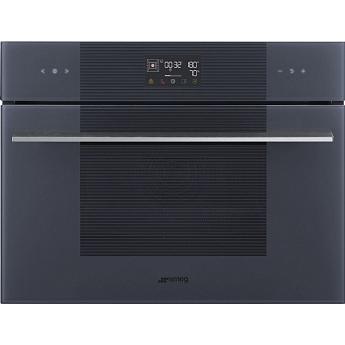 картинка Электрический духовой шкаф с функцией пароварки  Smeg SO4102S3G Neptune grey  картинка Электрический духовой шкаф с функцией пароварки  Smeg SO4102S3G Neptune grey