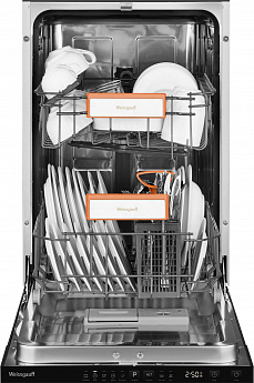 картинка Посудомоечная машина встраиваемая Weissgauff BDW 4525 D Infolight  картинка Посудомоечная машина встраиваемая Weissgauff BDW 4525 D Infolight