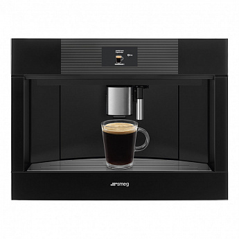 картинка Встраиваемая кофемашина Smeg CMS4104B3RU  картинка Встраиваемая кофемашина Smeg CMS4104B3RU