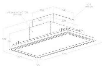 картинка Кухонная вытяжка Elica ILLUSION H16 PAINT/A/100 