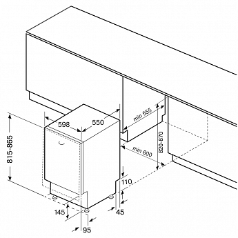 картинка Посудомоечная машина Krona BRENTA 60 BI V2  