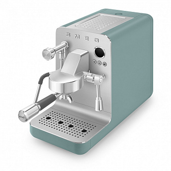 картинка Кофемашина Smeg EMC02EGMEU изумрудная матовая  картинка Кофемашина Smeg EMC02EGMEU изумрудная матовая