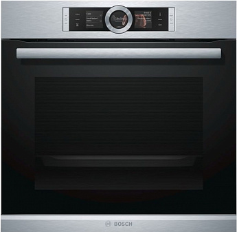 картинка Электрический духовой шкаф Bosch HBG6764S1 нержавеющая сталь 