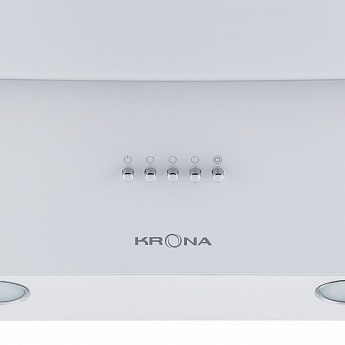 картинка Кухонная вытяжка Krona INGA 600 WHITE PUSH BUTTON 