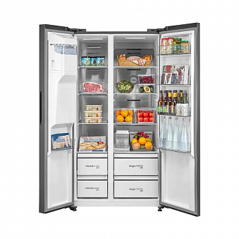 картинка Отдельностоящий холодильник Toshiba GR-RS755WI-PMJ(06) серый 