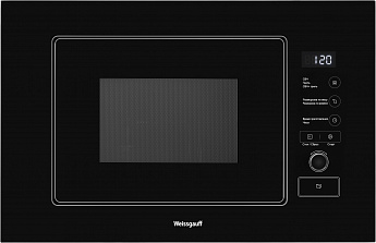 картинка Микроволновая печь встраиваемая Weissgauff BMWO-209 PDB черная 