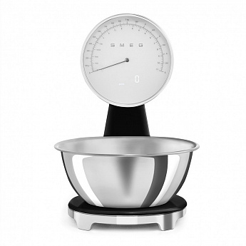 картинка Кухонные весы Smeg KSF01BLWW  картинка Кухонные весы Smeg KSF01BLWW