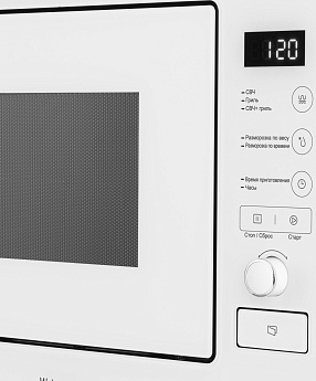 картинка Микроволновая печь встраиваемая Weissgauff BMWO-209 PDW белая 