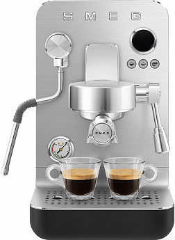 картинка Кофемашина Smeg EMC02BLMEU черная 