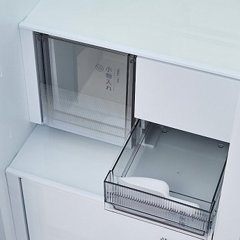 картинка Полувстраиваемый холодильник Toshiba GR-RS785WI-PGJ(67) белый 