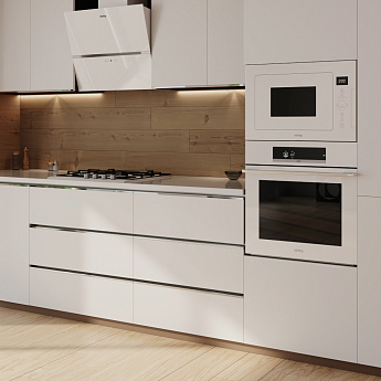 картинка Микроволновая печь Korting KMI 825 TGW  картинка Микроволновая печь Korting KMI 825 TGW