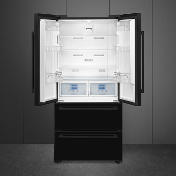 картинка Отдельностоящий холодильник Smeg FQ55FNDE  картинка Отдельностоящий холодильник Smeg FQ55FNDE