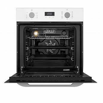 картинка Электрический духовой шкаф Maunfeld EOEM7610W белый  картинка Электрический духовой шкаф Maunfeld EOEM7610W белый