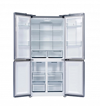 картинка Отдельностоящий холодильник Lex LCD450GbGID сапфир/стекло 