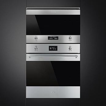 картинка Микроволновая печь Smeg MP322X1  картинка Микроволновая печь Smeg MP322X1
