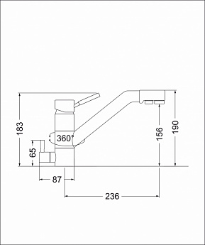картинка Смеситель Emar Quartz ЕС - 3008  картинка Смеситель Emar Quartz ЕС - 3008