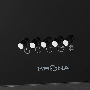 картинка Кухонная вытяжка Krona POLLY 600 BLACK PB  картинка Кухонная вытяжка Krona POLLY 600 BLACK PB