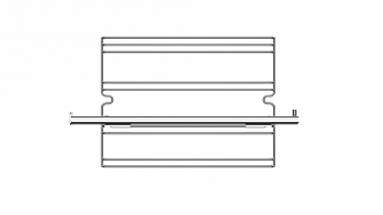 картинка Телескопические направляющие 1-уровневые Teka Wish 