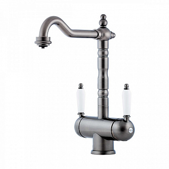 картинка Смеситель Omoikiri AMAGASAKI-SI серебро 