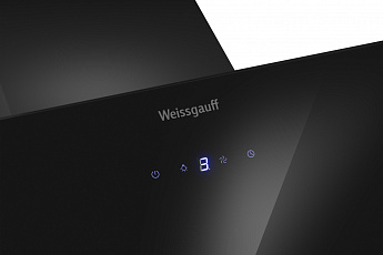 картинка Кухонная вытяжка Weissgauff Yota 600 Touch Black Glass 