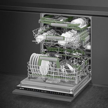 картинка Посудомоечная машина Smeg STL7324AQL 