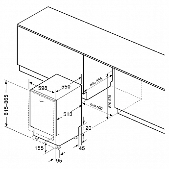картинка Посудомоечная машина Krona DELIA 60 BI V2 