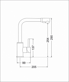 картинка Смеситель EMAR ЕСВ 7015 Black  картинка Смеситель EMAR ЕСВ 7015 Black