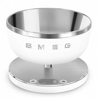 картинка Кухонные весы Smeg KSC01WHMWW  картинка Кухонные весы Smeg KSC01WHMWW