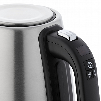 картинка Чайник электрический Krona Digitaler Inox 1,7л  картинка Чайник электрический Krona Digitaler Inox 1,7л