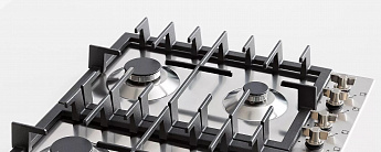 картинка Газовая варочная панель Bertazzoni P604LMODX нержавеющая сталь 