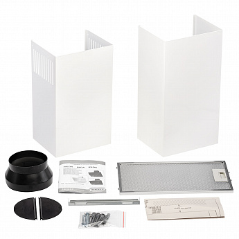 картинка Кухонная вытяжка Krona INGA 600 WHITE PUSH BUTTON 