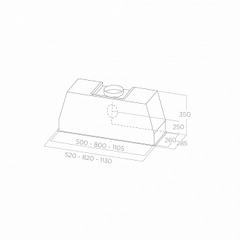 картинка Кухонная вытяжка Elica CT35 PRO IX/A/60  картинка Кухонная вытяжка Elica CT35 PRO IX/A/60