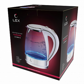 картинка Чайник Lex LX 3004-2  картинка Чайник Lex LX 3004-2