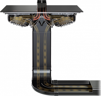 картинка Варочная панель со встроенной вытяжкой Asko HIHD854MM 