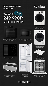 картинка Комплект бытовой техники для кухни Evelux №3 