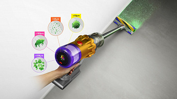 картинка Пылесос Dyson V12 Detect Slim Absolute 448884-01  картинка Пылесос Dyson V12 Detect Slim Absolute 448884-01