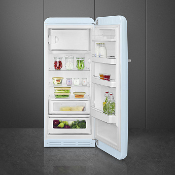 картинка Отдельностоящий холодильник Smeg FAB28RPB5  картинка Отдельностоящий холодильник Smeg FAB28RPB5