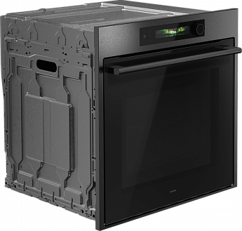 картинка Электрический духовой шкаф с функцией СВЧ Asko OCM66BSH черный  картинка Электрический духовой шкаф с функцией СВЧ Asko OCM66BSH черный