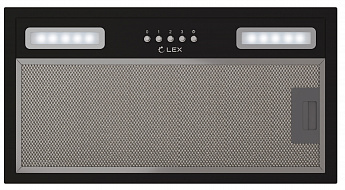 картинка Кухонная вытяжка Lex HYPER 900 BL черная 